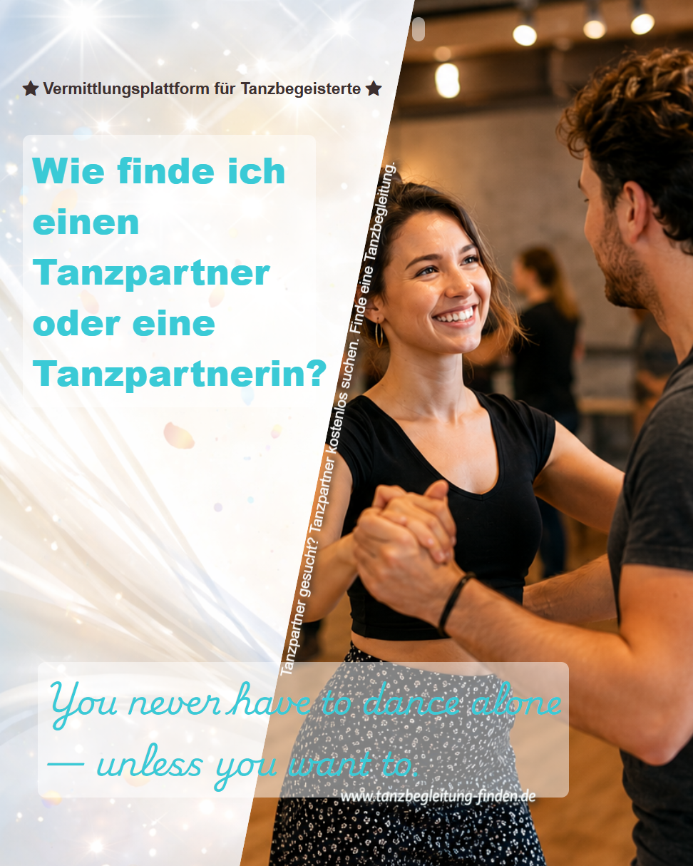 Wie finde ich einen Tanzpartner?